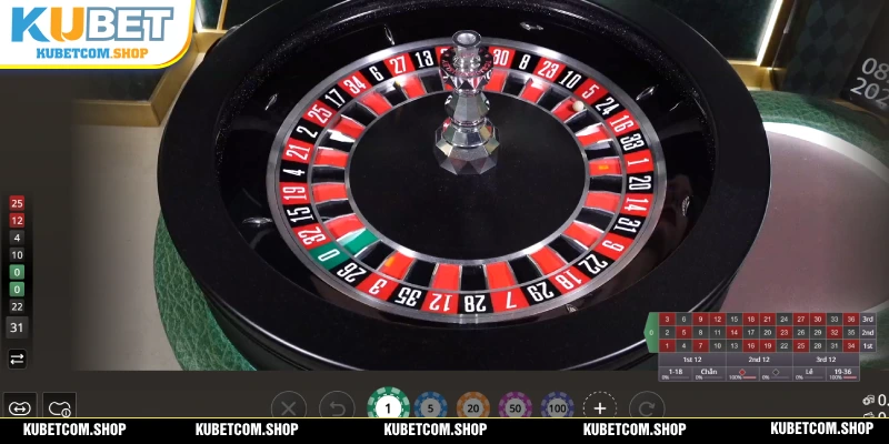 Hướng dẫn cách để người chơi tham gia roulette KUBET